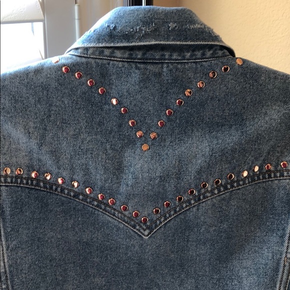 Victoria’s Secret Embellished Denim Jacket NEW - Picture 7 of 7